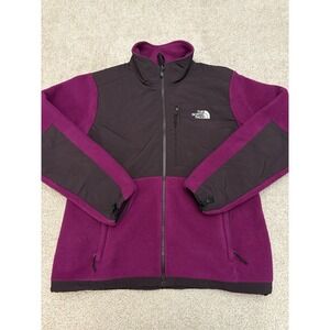 Rare The North Face Y2K Pink Purple Denali Full Zip Jacket Size XL Womens